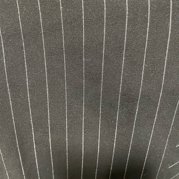 🎈3/$15 Star City Black and White Pinstripe Flare Pants - Picture 3 of 4
